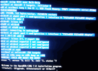 OpenBSD install